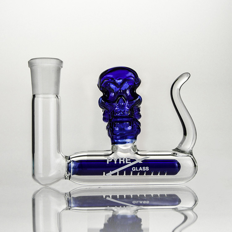 Ash Catcher Skull Design With Blue Inline Perc Glass Diffusion Ash catcher 14mm 18mm Joint Percolator Pipe Accessories ASH-PT01
Ash Catcher Skull Design With Blue Inline Perc Glass Diffusion Ash catcher 14mm 18mm Joint Percolator Pipe Accessories ASH-PT01