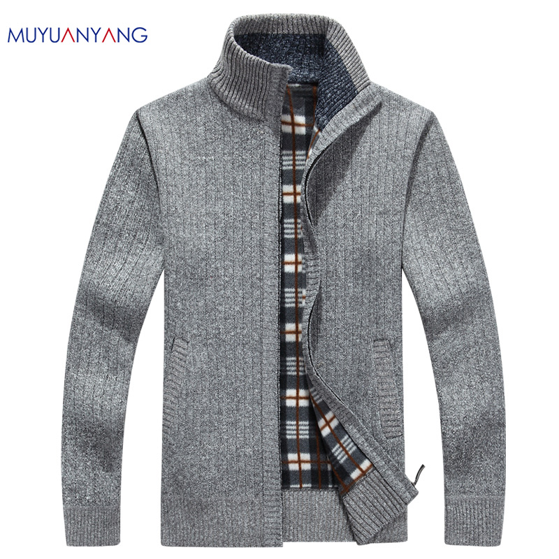 x201711 Plus Size 2XL 3XL Casual Mens Cardigan Sweater Stand Collar Men's Sweaters Winter Warm Thick Velvet Sweaters Warm Clothing, Black
x201711 Plus Size 2XL 3XL Casual Mens Cardigan Sweater Stand Collar Men's Sweaters Winter Warm Thick Velvet Sweaters Warm Clothing, Black