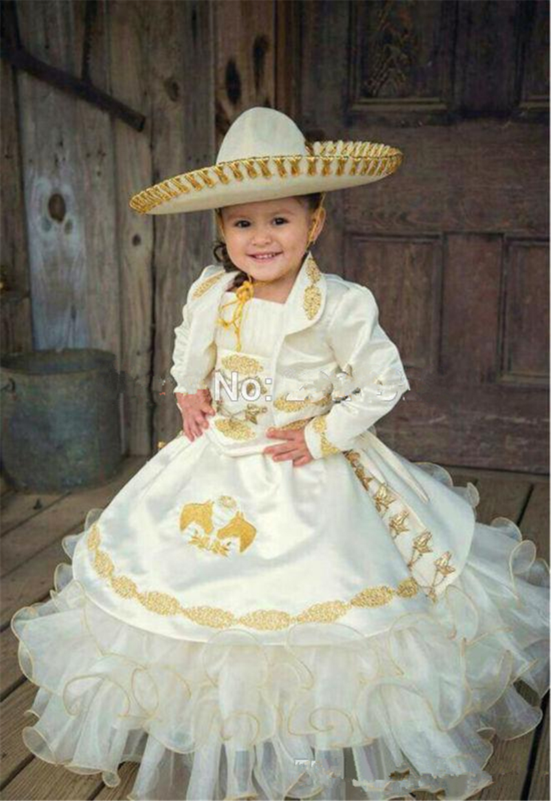 2017 Hot Sale Lovely White Gold Flower Girl Dresses Ball Gown Girls Pageant Dress Lace Up Kids Communion Wedding Party Gown QS1102
2017 Hot Sale Lovely White Gold Flower Girl Dresses Ball Gown Girls Pageant Dress Lace Up Kids Communion Wedding Party Gown QS1102