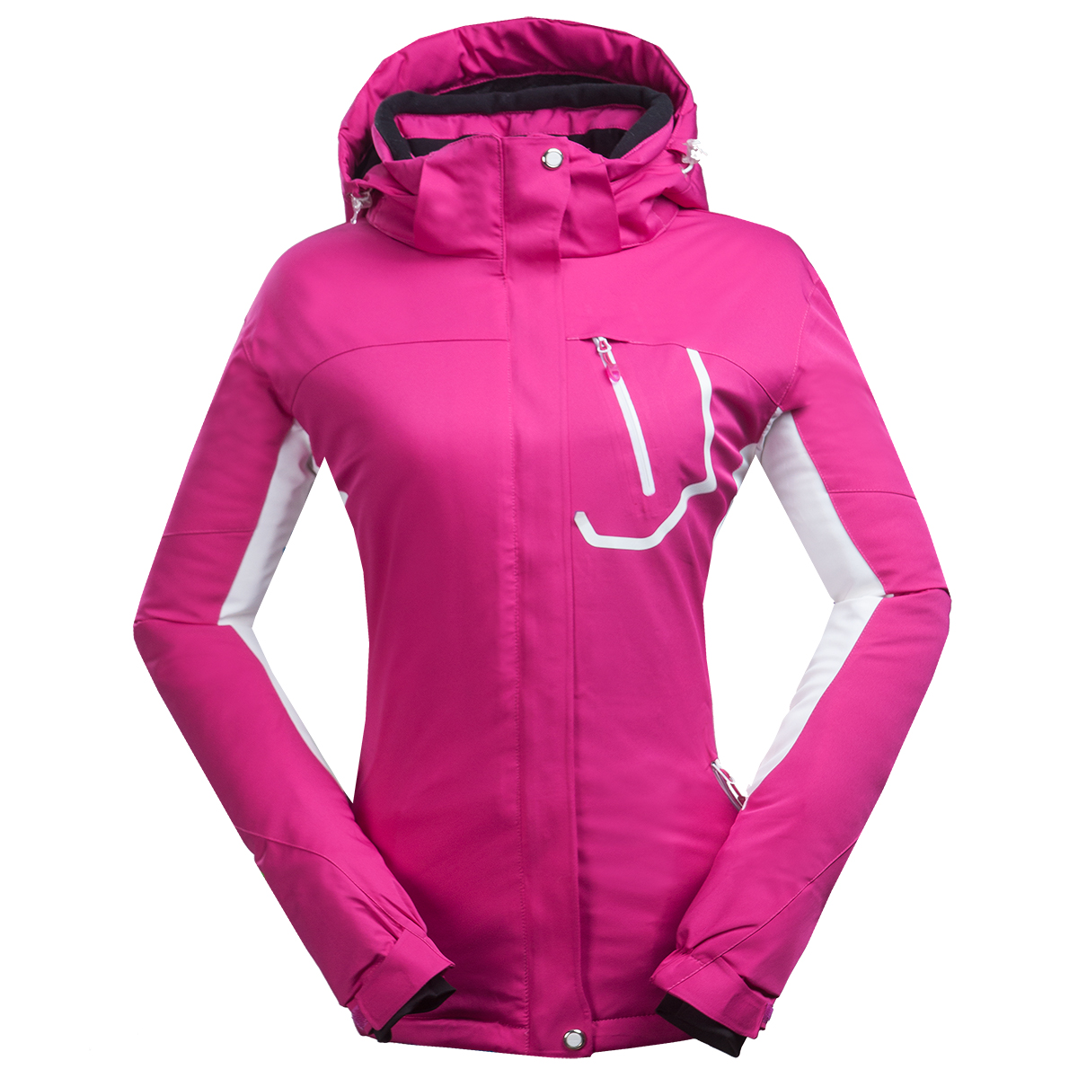Fashion Ladies Windstopper Cotton Filled Hiking Coat Outdoo…