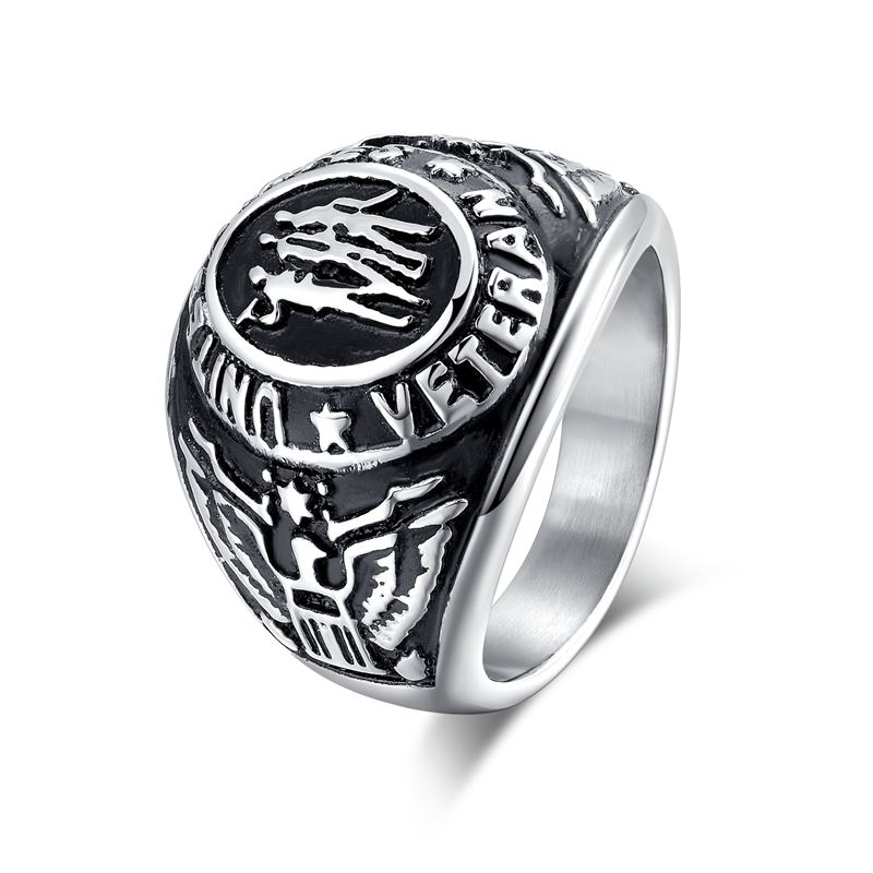 fashion big ring for men stainless steel casting bijoux mens cool jewelry