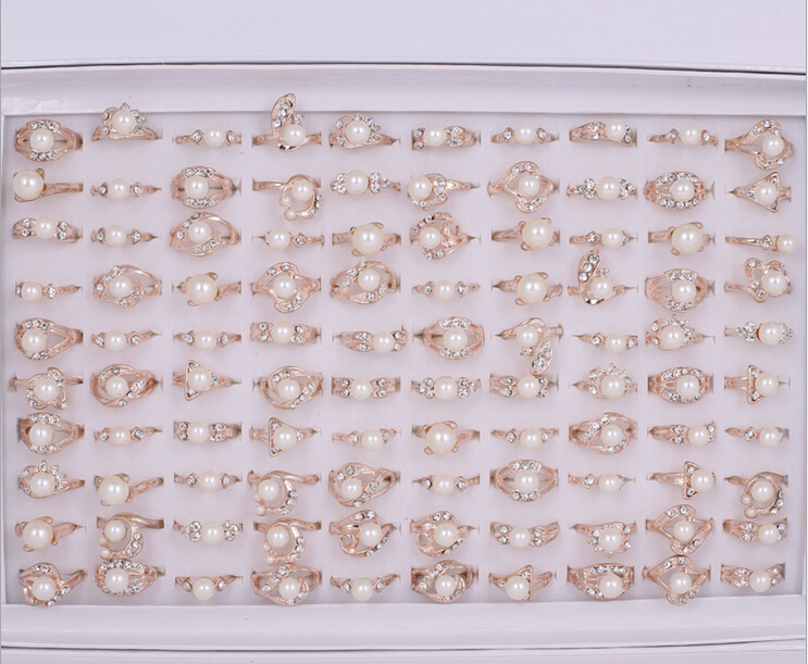 2015 Hot sales fashion woman/girl Mosaic pearl crystal Rose gold ring Mixed style Confirmed the color ring 50PCS/lot
2015 Hot sales fashion woman/girl Mosaic pearl crystal Rose gold ring Mixed style Confirmed the color ring 50PCS/lot