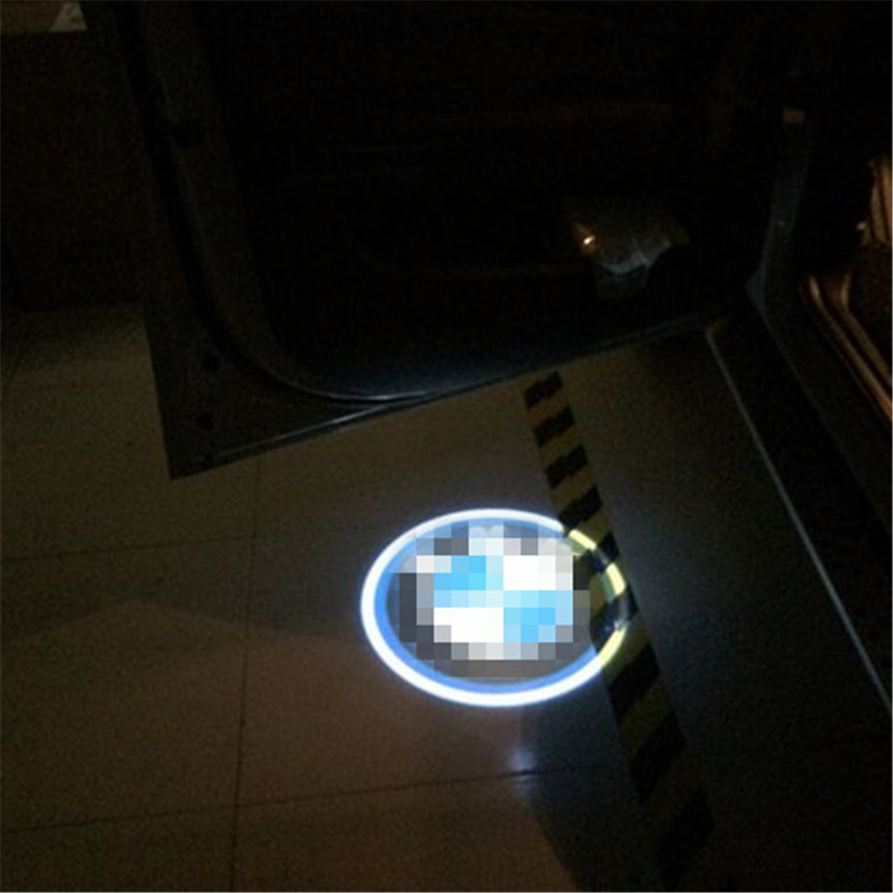 Case for Cadillac Case for Citroen Car Logo LED Interior Lights Welcome Door Ghost Shadow Lamps 12V