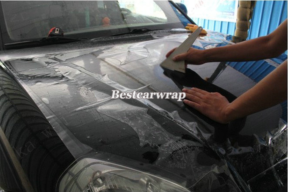 Glossy 3 Layers Transparent Car Paint Protection Film Clear Vinyl For Car Protection PPF Size:1.52*30m/Roll