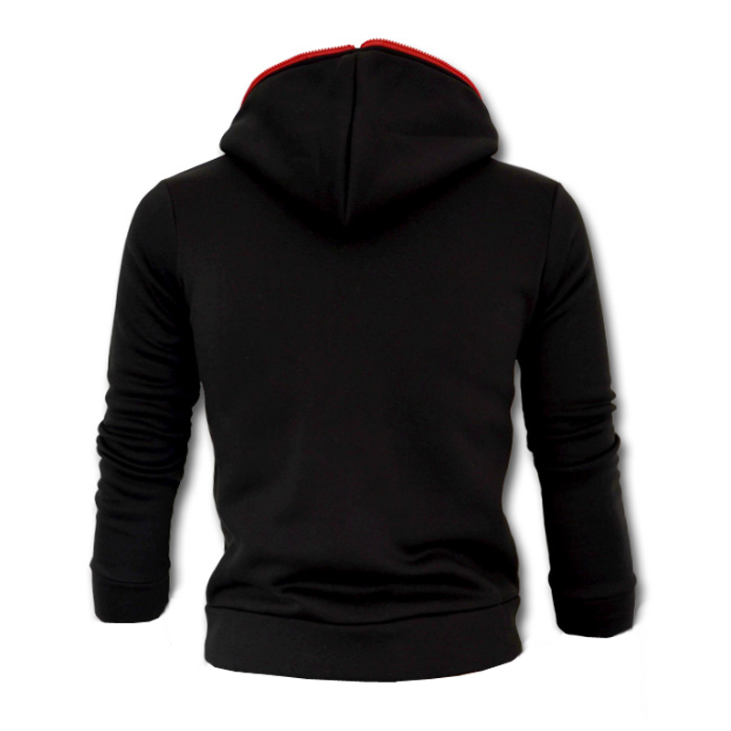 Fall- Hot Sale Real Conventional Broadcloth Zippers I Ptinting Jackets Winter Jacket Men Double Zipper Softshell Mens And Coats