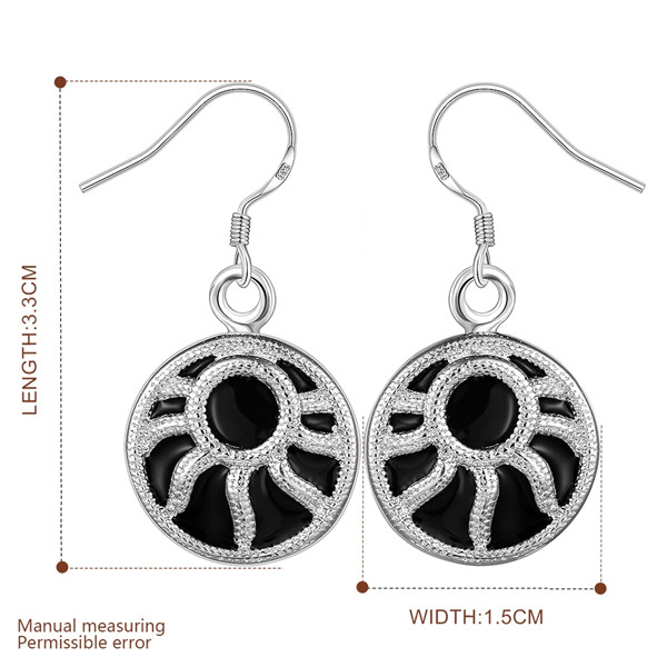 Brand new sterling silver Drip paw earrings DFMSE610,women's 925 silver Dangle Chandelier earrings 10 pair a lot factory direct