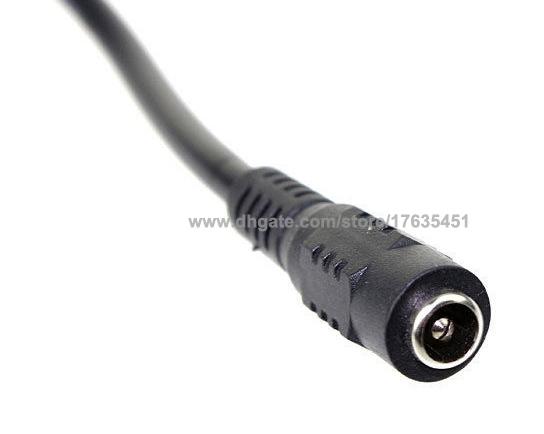 DC Power Splitter Adaptor Cable 12V Female to 2 / 3 / 4 / 5 / 8 Male way cable wire for CCTV camera 100pcs Fedex / DHL Free Shipping