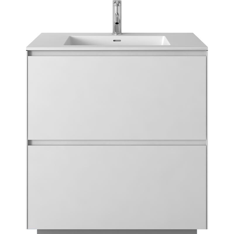 800mm Bathroom Furniture Free Standing vanity Stone Solid Surface Blum Drawer Cloakroom Wall Hung Cabinet Storage 2941