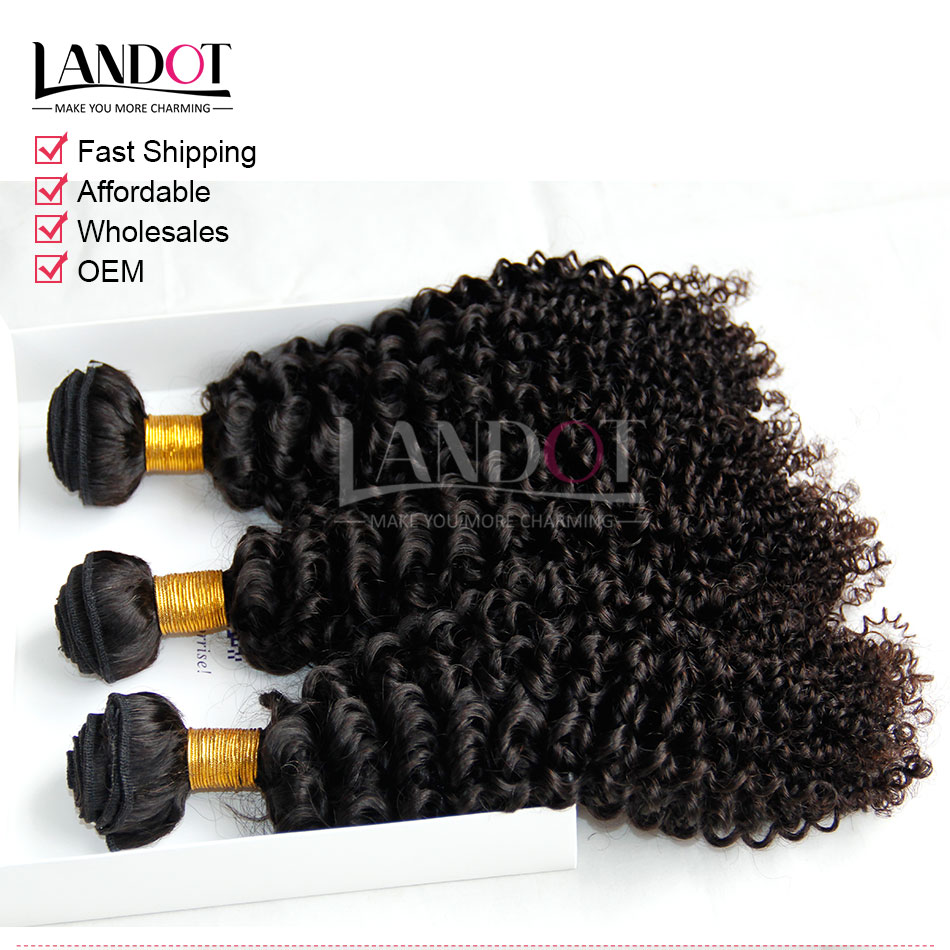 Indian Curly Hair Unprocessed Indian Kinky Curly Human Hair Weave Bundles 3Pcs Lot 8A Grade Indian Jerry Curls Hair Extensions Natural Black