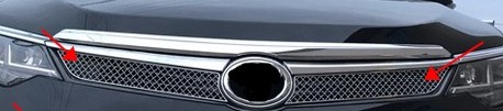 Stainless steel Front Grille Around Trim Racing Grills For Toyota Camry 2015 2016 Z2AA030