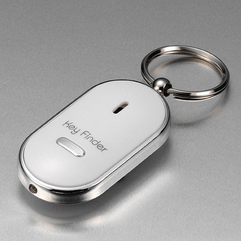 Free DHL LED Key Finder Locator Find Lost Keys Flashing Beeping Remoter Key Ring Alarm Keychain Pet Dog Child Tracker