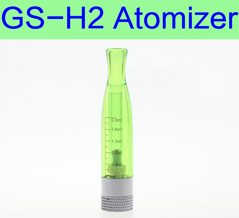 1 Lot 2.0ml GS H2 Atomizer electronic cigarettes clearomizer coils replaceable e-cigs vaporizer for ego-t EVOD X6 ego twist battery
1 Lot 2.0ml GS H2 Atomizer electronic cigarettes clearomizer coils replaceable e-cigs vaporizer for ego-t EVOD X6 ego twist battery