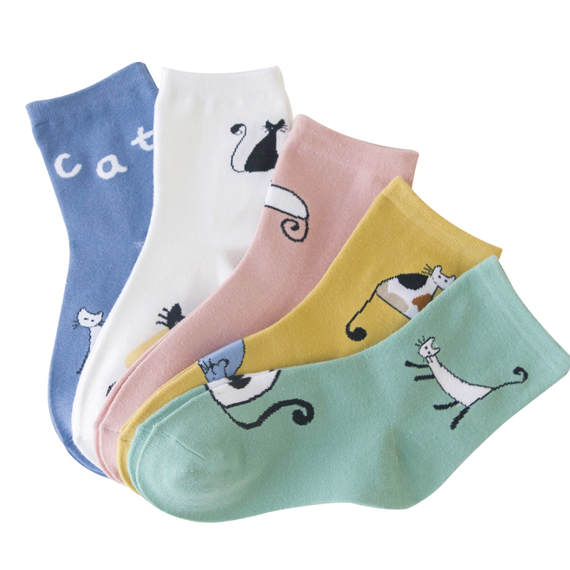NEW Design Cute Cartoon Cat Cotton Socks for Female Women Creative Warm Fashion Funny Winter Socks, Black;white
NEW Design Cute Cartoon Cat Cotton Socks for Female Women Creative Warm Fashion Funny Winter Socks, Black;white