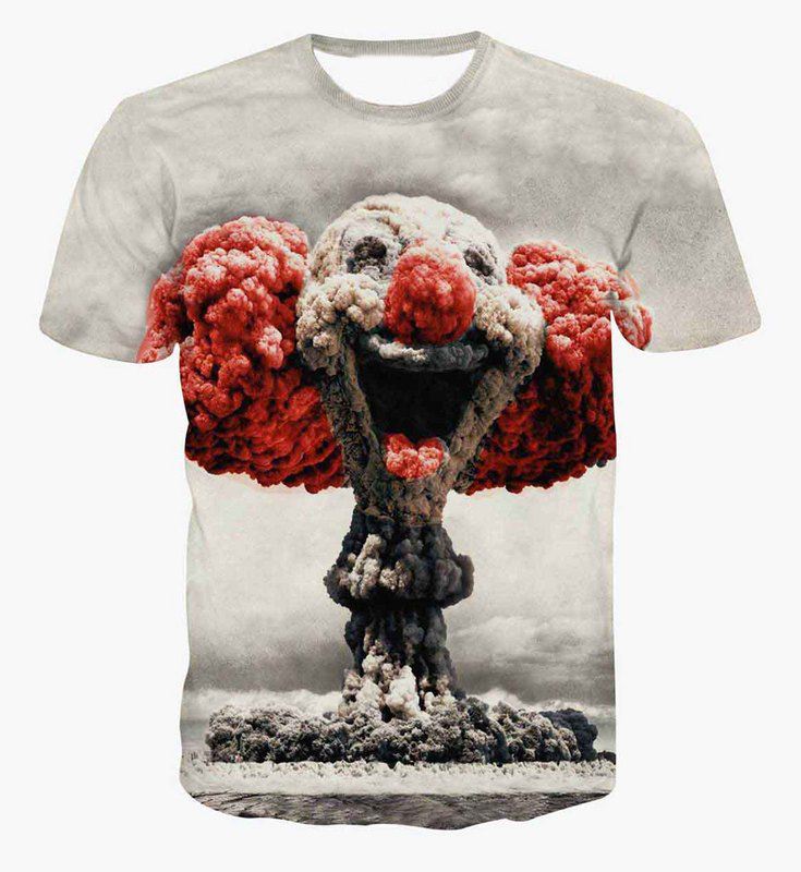 Alisister new fashion The Thinker Printing Abstract t-shirt Unisex Women/Men Casual 3d t shirt for men/women harajuku tee shirt
