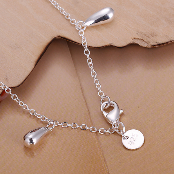 Hot sale best gift 925 silver Five drops Bracelet DFMCH218,Brand new fashion 925 sterling silver plated Chain link bracelets high grade