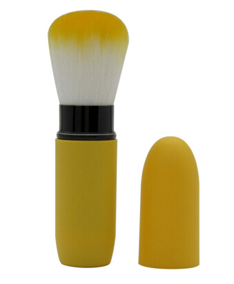 Portable Retractable Makeup Blush Brush Cosmetic Adjustable Face Power Kabuki Beauty Blending Make up Flexible Brushes Maquiagem