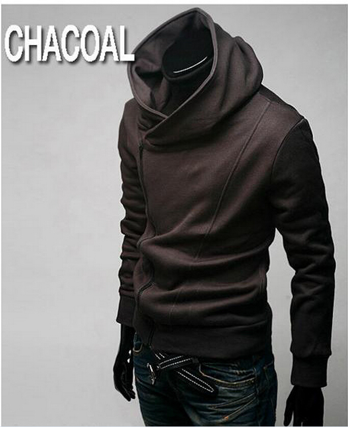 Fall-Free Shipping Hot High Collar Coat,Top Brand Men's Jackets,Men's Dust Coat,Men's Hoodeies