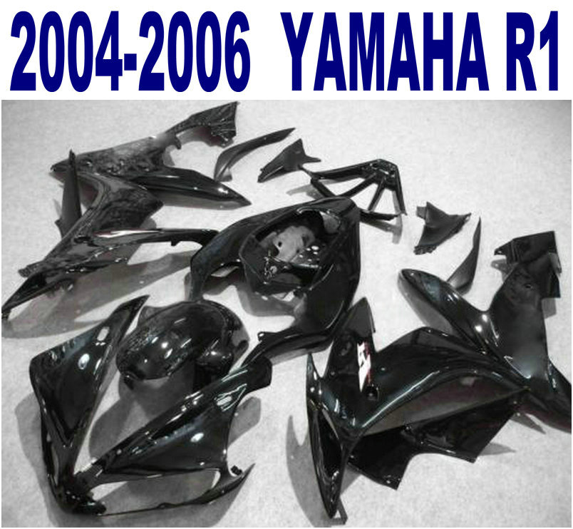 Injection molding Customize fairing kit for YAMAHA 2004-2006 YZF R1 all glossy black fairings set yzf-r1 04 05 06 motobike VL57, Same as the picture shows
Injection molding Customize fairing kit for YAMAHA 2004-2006 YZF R1 all glossy black fairings set yzf-r1 04 05 06 motobike VL57, Same as the picture shows