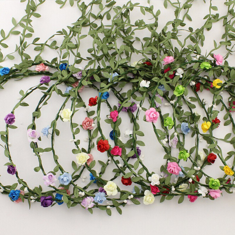 Wholesale-Tassel Shaped Flower Headband High Quality Bohemian Floral Crown Wedding Garland Forehead Hair Head Band Beach Wreath 9Color
Wholesale-Tassel Shaped Flower Headband High Quality Bohemian Floral Crown Wedding Garland Forehead Hair Head Band Beach Wreath 9Color