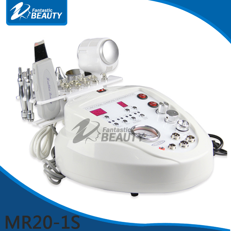 Skin Care 5 in1 DIAMOND MICRODERMABRASION DERMABRASION PEELING Equipment Photon Skin Scrubber Ultrasound Facial Beauty Machine