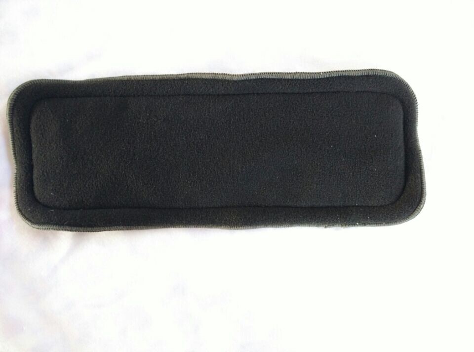 2015 Free Shipping Naughty Baby Charcoal Bamboo 20pcs 5 Layers(3+2) Reusable Baby Cloth Diaper pads Nappy Inserts