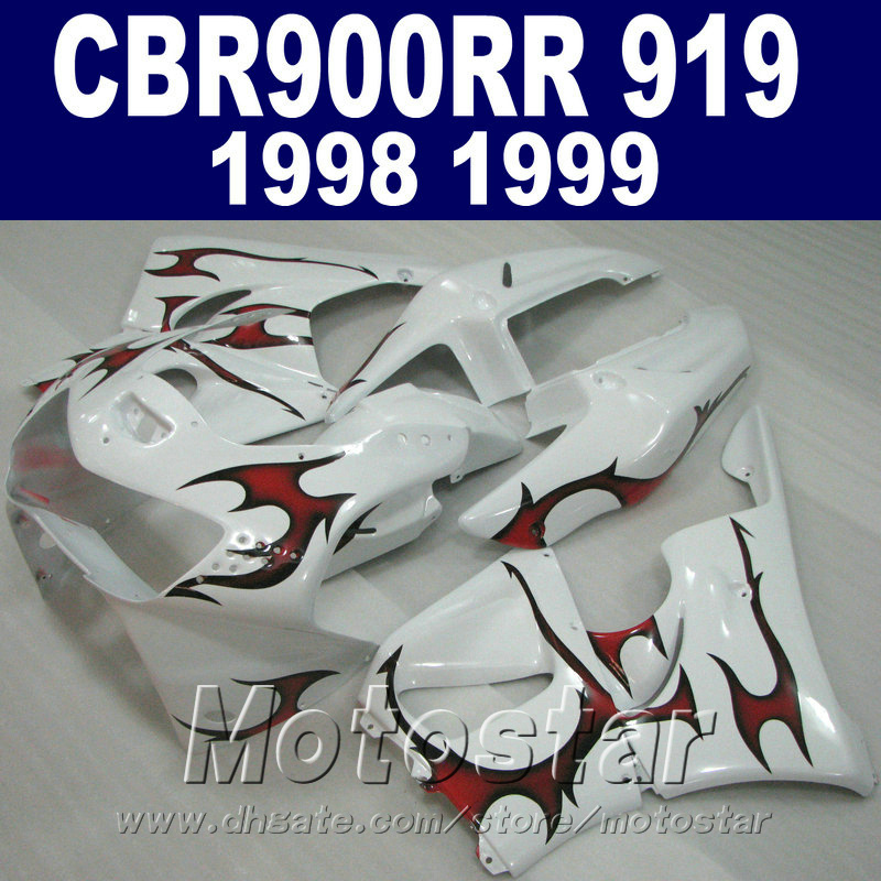 Bodywork set for Honda CBR900 RR fairings 1998 1999 CBR900RR red flames in black plastic fairing kit CBR919 98 99 QD21, Same as the picture shows
Bodywork set for Honda CBR900 RR fairings 1998 1999 CBR900RR red flames in black plastic fairing kit CBR919 98 99 QD21, Same as the picture shows