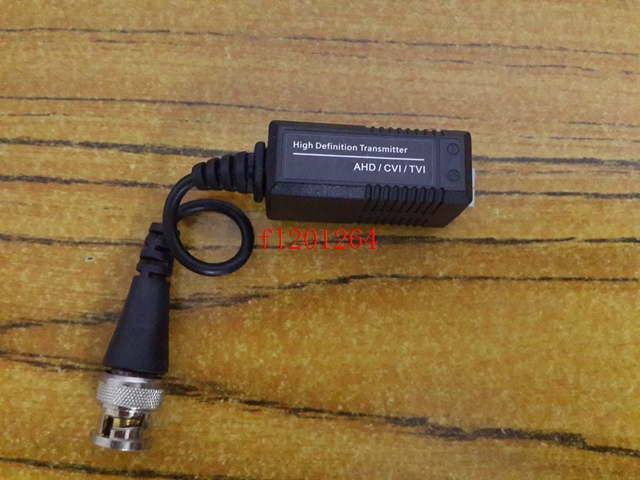 50pairs/lot CCTV Via Twisted Pairs transmitter HD CVI/TVI/AHD Passive Video Balun Male BNC to UTP Cat5/5e/6 Network Camera