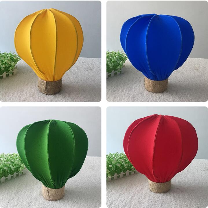DIY Party Decoration Silk screen Colorful Lantern Birthday Wedding Party Decor Fire Balloon 1# about 25*30cm Hot-air Balloon FD09