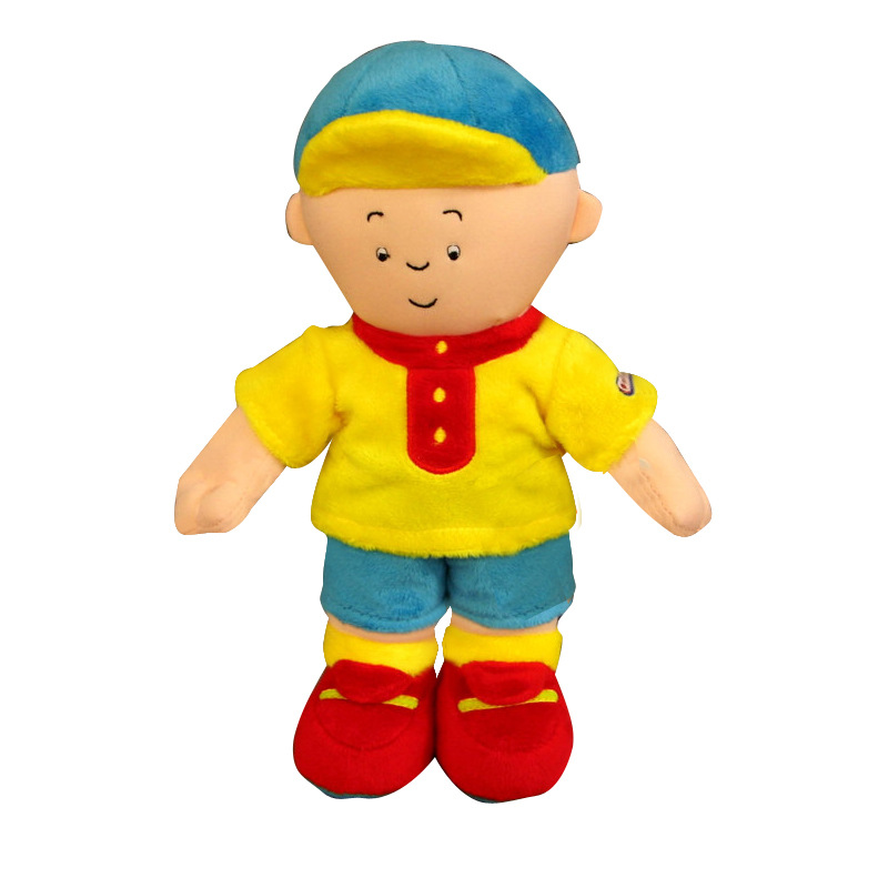12" Caillou Plush Doll Toy Gift for Kids Free Shipping Good Quality Plush Eco Friendly PP Conton, Multicolor
12" Caillou Plush Doll Toy Gift for Kids Free Shipping Good Quality Plush Eco Friendly PP Conton, Multicolor