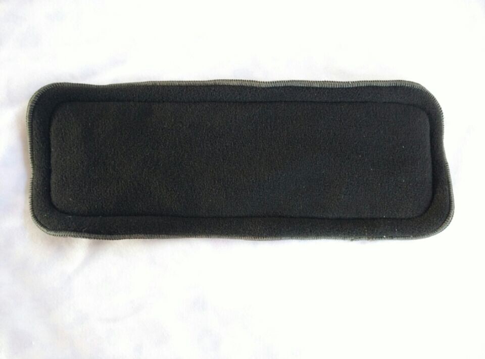 2015 Free Shipping Naughty Baby Charcoal Bamboo 20pcs 5 Layers(3+2) Reusable Baby Cloth Diaper pads Nappy Inserts