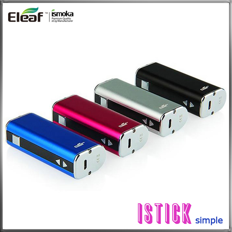 Eleaf iStick 20W 2200mah 510 eGo Battery Simple Pack VV VW Box Mod Battery DNA Style With OLED Screen For e Cigarettes
Eleaf iStick 20W 2200mah 510 eGo Battery Simple Pack VV VW Box Mod Battery DNA Style With OLED Screen For e Cigarettes
