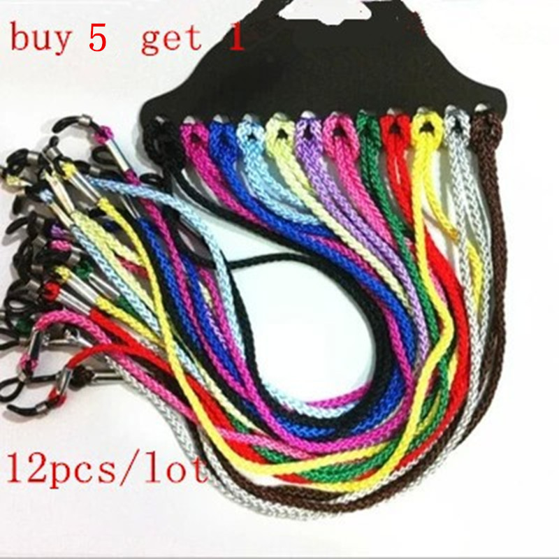 Wholesale-12pcs/lot Eyeglasses Eyewear Sunglasses Reading Glasses Cords Holder Chain String free shipping Buy 5 lot send 1 lot multicolor
Wholesale-12pcs/lot Eyeglasses Eyewear Sunglasses Reading Glasses Cords Holder Chain String free shipping Buy 5 lot send 1 lot multicolor