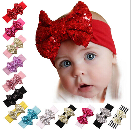 15% off hot sale 15pcs fashion Children large sequined bow hair band baby hair Christmas products hair accessories drop shipping, Metallic
15% off hot sale 15pcs fashion Children large sequined bow hair band baby hair Christmas products hair accessories drop shipping, Metallic