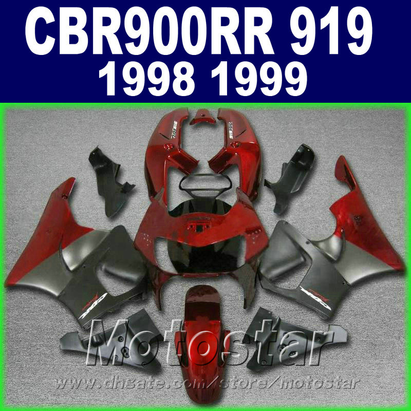 Aftermarket fairing kit for Honda CBR900RR 1998 1999 matte black red motorcycle fairings set CBR 900 RR CBR919 98 99 QD92, Multi-color
Aftermarket fairing kit for Honda CBR900RR 1998 1999 matte black red motorcycle fairings set CBR 900 RR CBR919 98 99 QD92, Multi-color