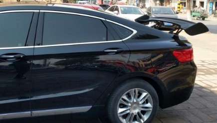 car styling ABS plastic universal GT Rear Spoiler Trunk Wing