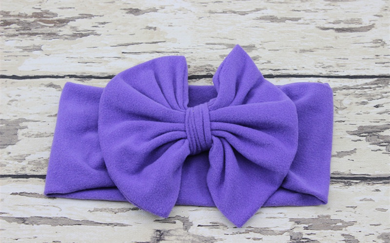 new baby hair accessory Head wrap Blended cotton fabric Headwrap Big Bow Bunny Ears head band stretchy Turban Twist flower Hairband FD6542