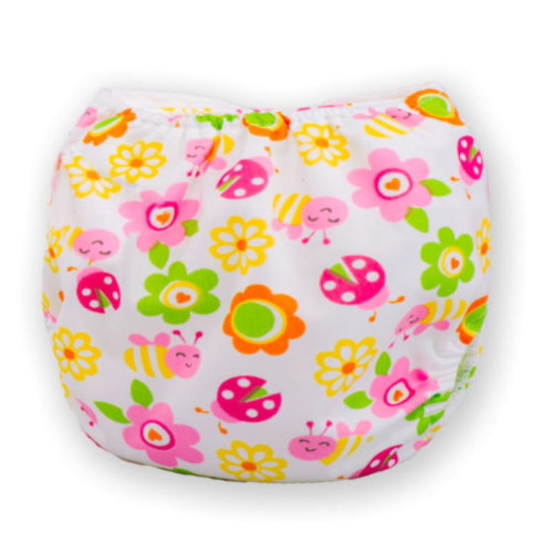 2015 New 10 Pcs+10 Inserts Adjustable Resuable Lot Baby Washable Cloth Diaper Nappies(Random Color)