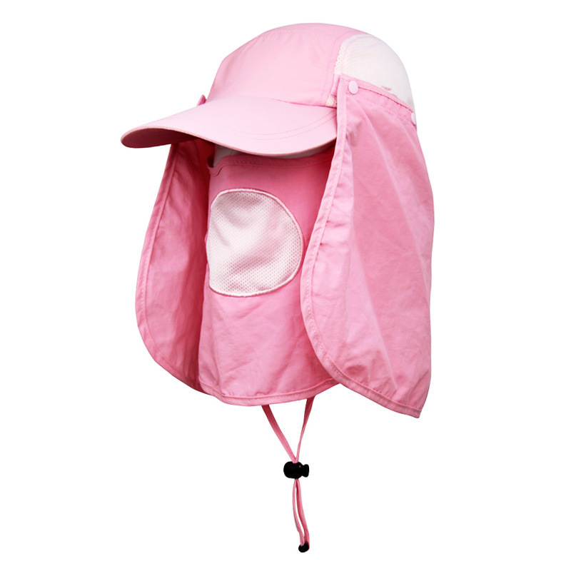 Wholesale-HOT! 360-Degree Sun Bucket Hat Outdoor Jungle Fishing Hats UV Resistant Breathable Quick-Drying Cap High Quality