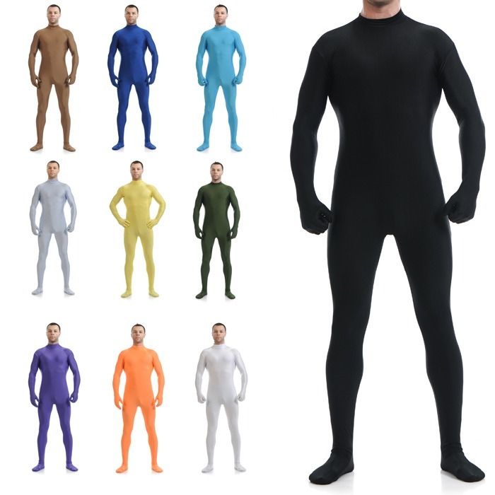 Wholesale-New Sexy Lycra Spandex Zentai Body Suit Bodysuit Headless No Hood Catsuit / Back Zipper Onesies Leotard, Black leotard
Wholesale-New Sexy Lycra Spandex Zentai Body Suit Bodysuit Headless No Hood Catsuit / Back Zipper Onesies Leotard, Black leotard