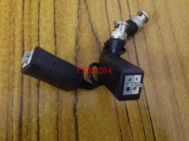 50pairs/lot CCTV Via Twisted Pairs transmitter HD CVI/TVI/AHD Passive Video Balun Male BNC to UTP Cat5/5e/6 Network Camera