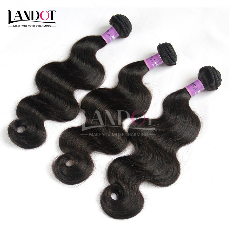 Unprocessed 9A Peruvian Virgin Hair Body Wave 100% Human Hair Weave Bundles 4Pc Natural Color DYEABLE SOFT THICK TANGLE FREE Hair Extensions