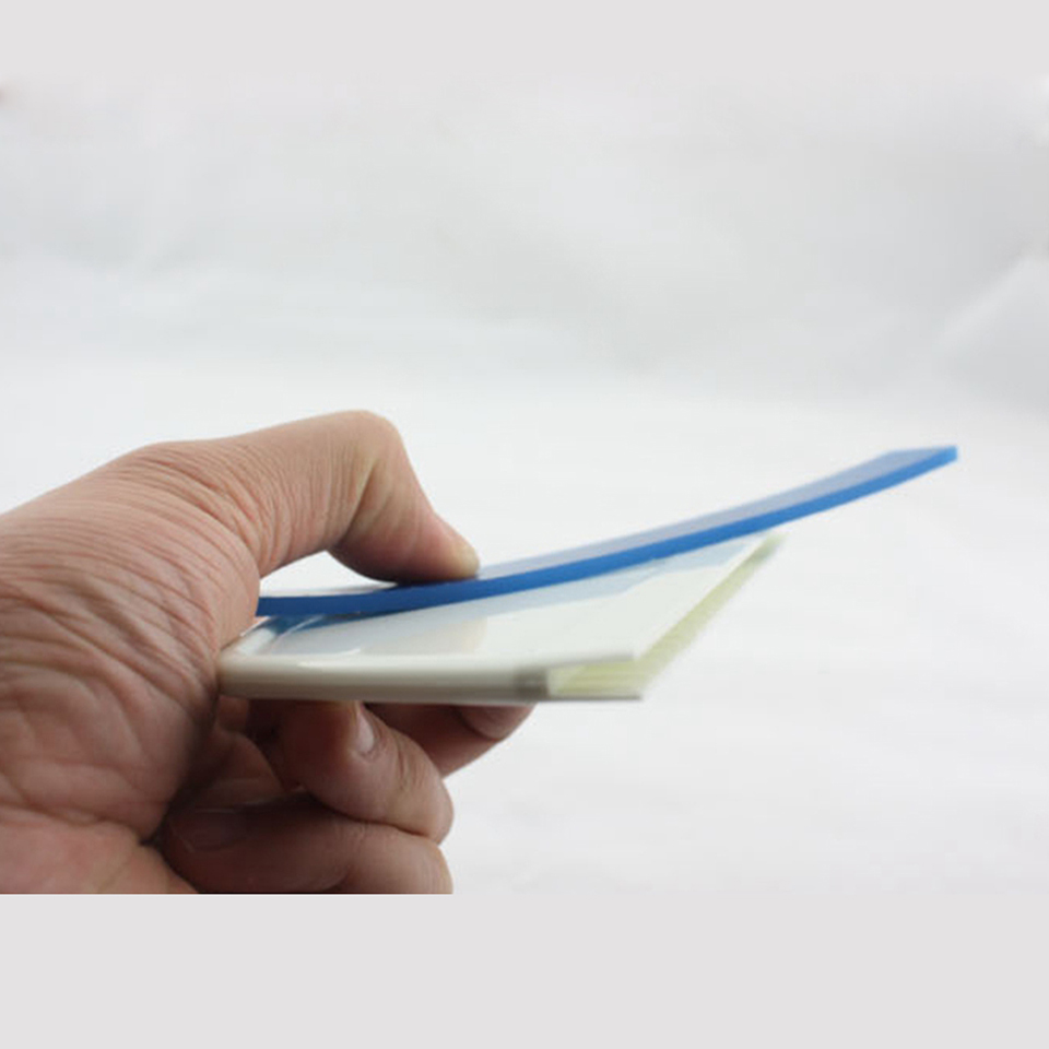 Silicone Swiper Squeegee with Rubber Edge Blade - Ideal for Small Window Tinting & Car Glass Cleaning MO-100