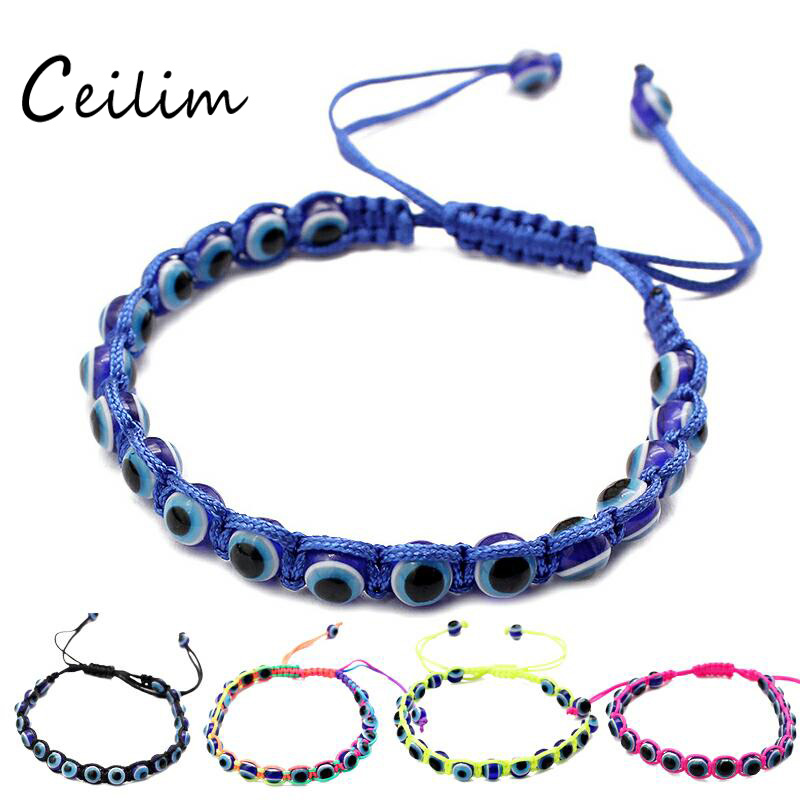 Turkish Handmade Blue Eye Woven Bracelet - Adjustable Beads for Women & Men, Lucky Charm Jewelry for Friendship
Turkish Handmade Blue Eye Woven Bracelet - Adjustable Beads for Women & Men, Lucky Charm Jewelry for Friendship
