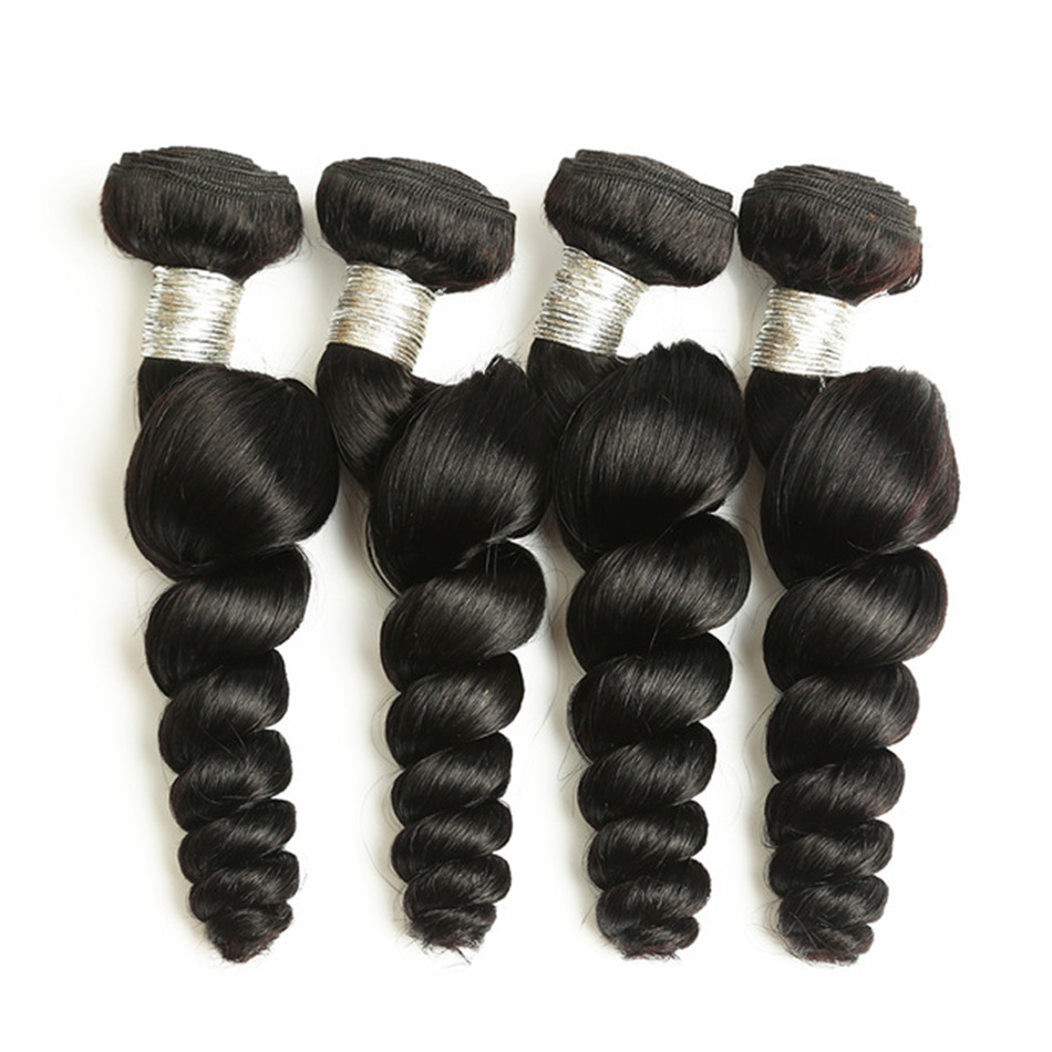 ELIBESS HAIR- Brazilian Loose Wave bundles 50g/pcs 4pcs remy Hair Double weft Natural Black Color Can be Dye
ELIBESS HAIR- Brazilian Loose Wave bundles 50g/pcs 4pcs remy Hair Double weft Natural Black Color Can be Dye