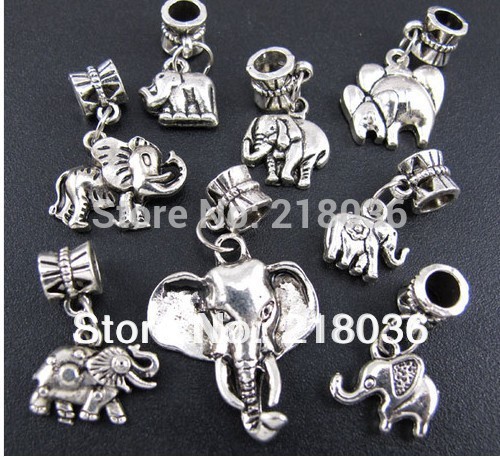 100p Mix Antiques Silver Alloy animal Elephant Dangle Charms Pendants For European Bracelet Fashion Jewelry Making Beads Brand Accessories, Bronze;silver
100p Mix Antiques Silver Alloy animal Elephant Dangle Charms Pendants For European Bracelet Fashion Jewelry Making Beads Brand Accessories, Bronze;silver