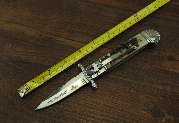 Hubertus Solingen patron guardian Antler handle pocket knife folding knife camping knife 1pcs freeshipping
Hubertus Solingen patron guardian Antler handle pocket knife folding knife camping knife 1pcs freeshipping