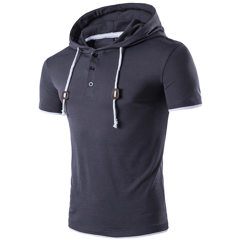 t shirts free shipping Men' Summer Hat Rope Fight Personality Hooded Hip Hop Cotton Short-sleeved T-shirt Blue Gray Color Shirts for Men, Light gray
t shirts free shipping Men' Summer Hat Rope Fight Personality Hooded Hip Hop Cotton Short-sleeved T-shirt Blue Gray Color Shirts for Men, Light gray