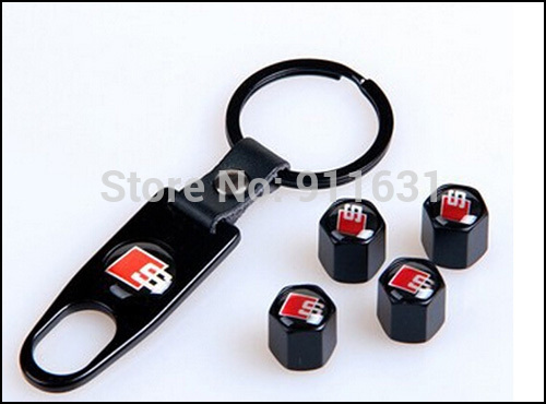 4pcs Car tire cover car wheel caps wrench Key Chain Ring Black Color Wheel Car Tyre Tire Valve Caps fits for Audi a4 a6 a3 c5 b6 q7 b8 a8
4pcs Car tire cover car wheel caps wrench Key Chain Ring Black Color Wheel Car Tyre Tire Valve Caps fits for Audi a4 a6 a3 c5 b6 q7 b8 a8