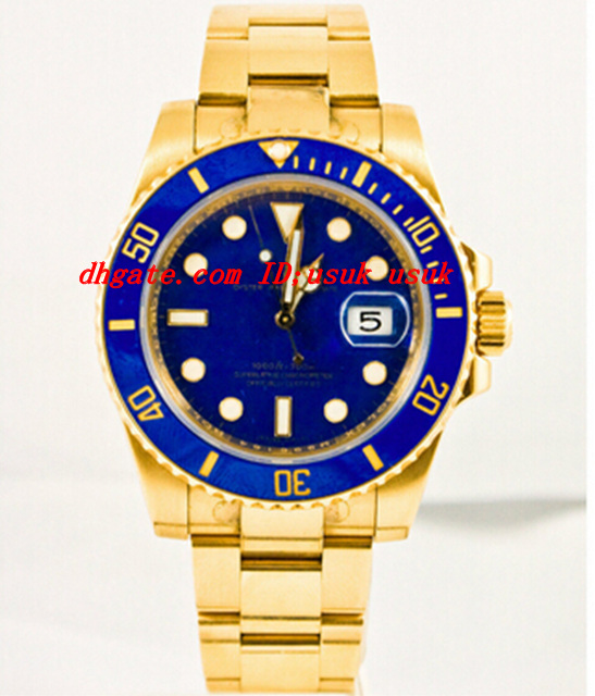 Top Quality Luxury Wristwatch 40mm Model 116618 Ceramic Bezel Blue Dial Automatic Sport Mens Watch Men's Wrist Watches
Top Quality Luxury Wristwatch 40mm Model 116618 Ceramic Bezel Blue Dial Automatic Sport Mens Watch Men's Wrist Watches