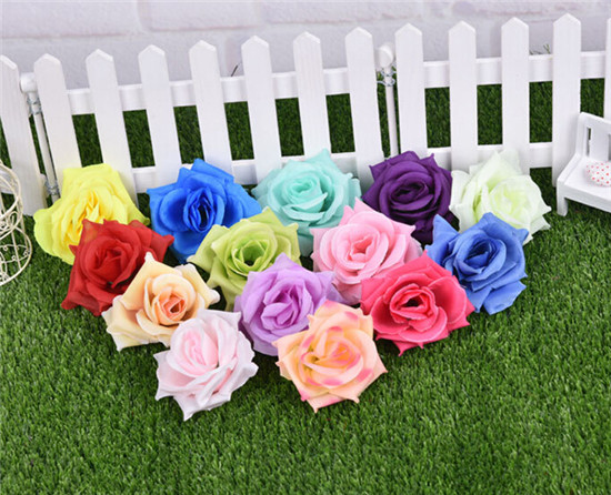 100pcs Artificial Rose Flower heads 14 Colors Silk Peony Head Plastics Camellia for Wedding Party Home Decorative Flowers от DHgate WW